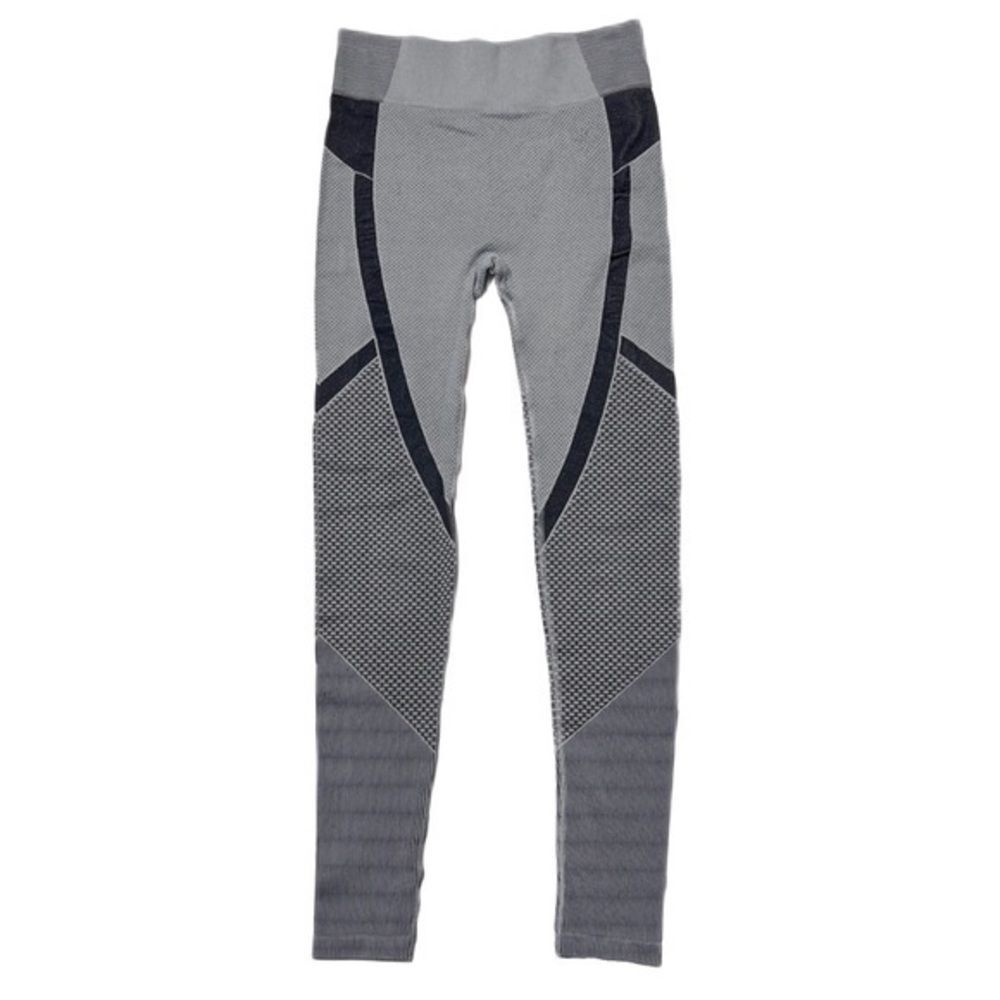 Abercrombie & Fitch Santoni Active Leggings Woven Knit Seamless Front sz XS / S